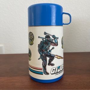GI Joe Aladdin Thermos Complete w/cup and Lid Hasbro vintage 1989